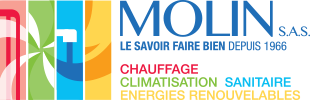 entreprise Molin : chauffage, climatisation sanitaire, energies renouvelables